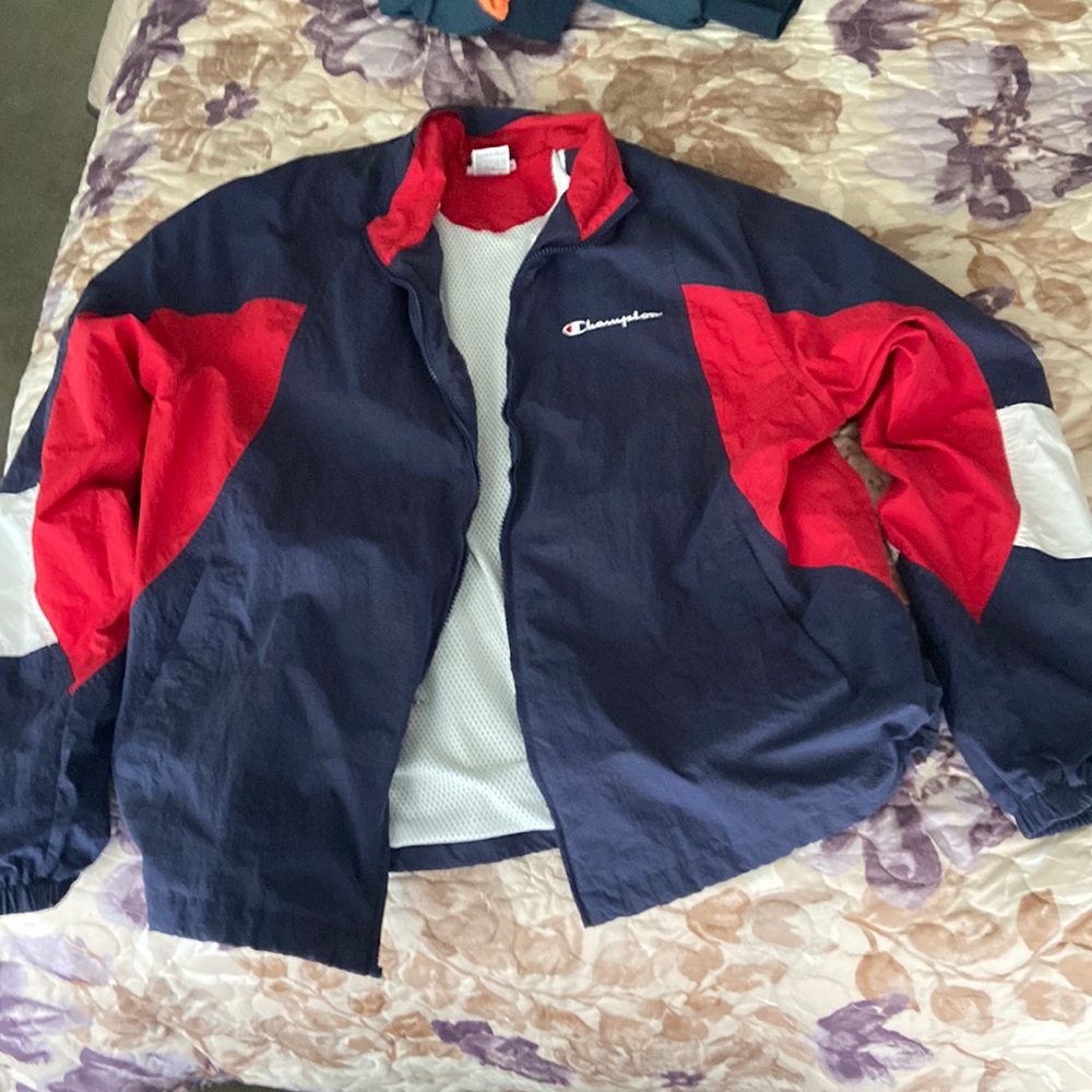 Mens Champion Track Jacket